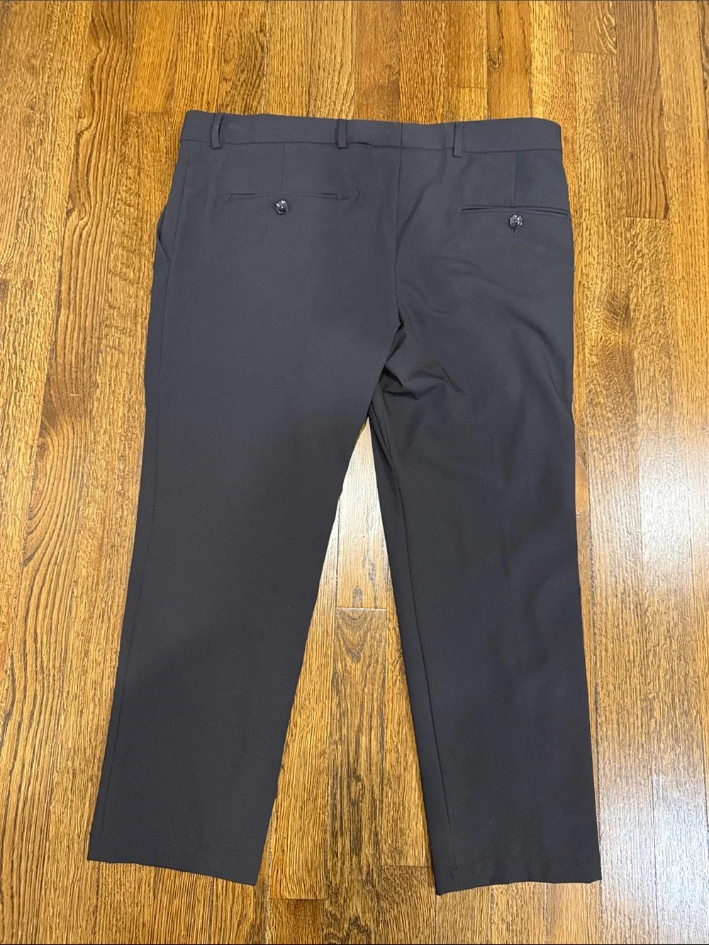 Vallini Man black stretch pants